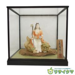 水晶 章玉作 龍の置物 金色背景 - メルカリ