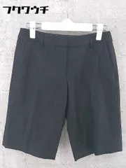 ◇ STRAWBERRY-FIELDS ストロベリーフィールズ ハーフ ショート パンツ サイズ1 ブラック レディース 【中古】 【1002800920242】のサムネイル