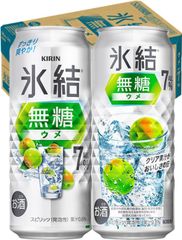 氷結無糖 チューハイ キリン ウメ Alc.7% サワー 酎ハイ  500ml×24本4901411134567/002153
