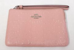 ☆ COACH　コーチ　ポーチ　シグネチャーリストレットポーチ　F58034　USED美品！