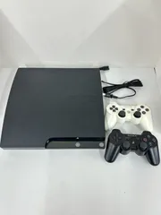 ●【通電確認済】PlayStation3 CECH-2000A コントローラー2つ【ゲーム機本体】【2】