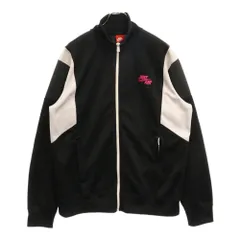 NIKE (ナイキ) FULL ZIP TRACK JACKET ロゴ刺繍フルジップトラックジャケット ブラック 588812-010のサムネイル