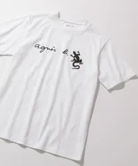 agnes b. アニエスベー レディース メンズ　Tシャツ ホワイト