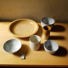 【ひとり暮らし用食器一式 】全7点 作家