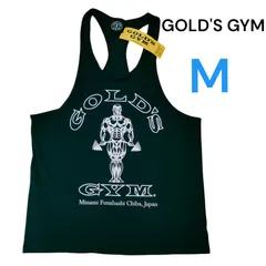 【未使用 】ゴールドジム タンクトップ 黒 南船橋 ブラック  GOLD'S GYM メンズ  トレーニングウェア 綿100%