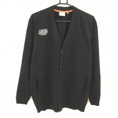 【超美品】テーラーメイド×UNITED ARROWS カーディガン 黒 胸プリント  メンズ  ゴルフウェア TaylorMade