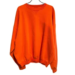 OLD GAP ■■ ①③ 前V スウェット メンズ オレンジ L