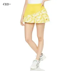 【新品】prince(プリンス) 吸汗速乾 テニス スコート レディース・ウィメンズ スカート  イエロー   WS1324-081