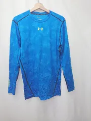 ◇ Θ UNDER ARMOUR アンダーアーマー 裏起毛 長袖 スポーツウエア サイズXXL ブルー系 メンズ E  【1507160005450】