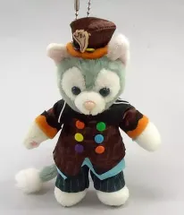 【中古】ぬいぐるみ ジェラトーニ(ダッフィーのハロウィーン2017) ぬいぐるみバッジ 「ディズニー・ハロウィーン2017」 東京ディズニーシー限定