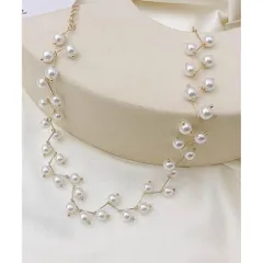 ☆ ホワイト系その他2 ☆ パールチョーカーネックレス ネックレス レディース シンプル チョーカー ペンダント パールネックレス レディースジュエリー アクセサリー 大人 かわいい おしゃれ 可愛い オシャレ 大人っぽい カジュアル