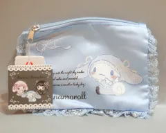 ブランチ・アウト アベイル×サンリオキャラクターズ 月夜のメロクロシリーズ ポーチ シナモロール 2023年