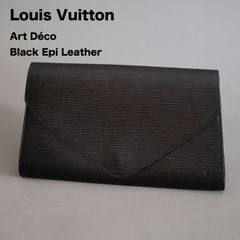 【中古品】ルイ・ヴィトン(LOUIS VUITTON) アールデコ　ブラック　エピ・レザー