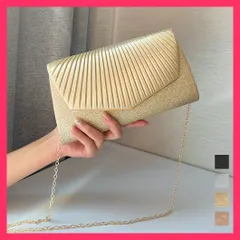 【スタッフおすすめ！】 クラッチバッグレディースパーティーバッグ ゴージャス鞄 上品/サブバッグ大人高級/プリーツバッグ 鞄 結婚式 ショルダーバッグ 披露宴 2w おすすめ おしゃれ　人気 上品 89SHQ-001