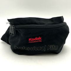 Kodak コダック ウエストバッグ ウエストポーチ ブラック 黒 ユニセックス レディース メンズ 男女兼用 HB196-44