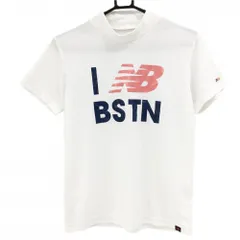 ★SALE価格★【美品】ニューバランスゴルフ 半袖ハイネックシャツ 白×レッド ビッグプリント レディース 2(L) ゴルフウェア 2023年モデル New Balance