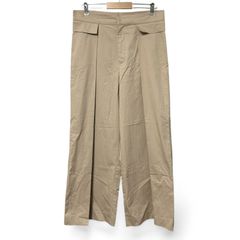ザラ　EUR Lサイズ　ベージュ　パンツ　ワイドパンツ