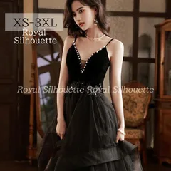 パーティードレス ナイトドレス ドレス ブラック 黒 透け感 袖なし ノースリーブ 豪華 結婚式 大きいサイズ 謝恩会 XS S M L XL LL 2XL XXL 3XL XXXL パーティー 紐タイプ 姫系 発表会 プリンセス フェミニン