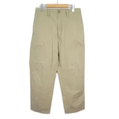 アーバンリサーチ ドアーズ URBAN RESEARCH DOORS FORK&SPOON パンツ ライトウェイトクロップドトラウザー 38 ベージュ