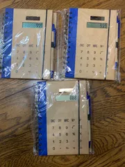 超便利電卓一体型メモ帳 付箋付き　3点のサムネイル