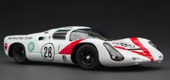 新品 EXOTO 1/18 ポルシェ 910 1968年 日本GP #28 生沢徹 完成品ダイキャストミニカー MTB00064B [佐川急便]のサムネイル