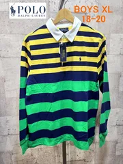 未使用 ポロラルフローレン 正規品 ラガーシャツ ボーイズ XL 18-20 POLO RALPHLAUREN