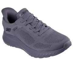 【送料無料】 スケッチャーズ メンズ スニーカー シューズ BOBS by Skechers Hands Free Slip-ins Bobs Sport Squad Chaos Solid Step Men's Shoes Dark Gray