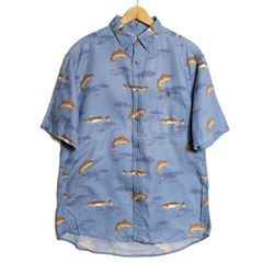 90's 00's カベラス Cabela's マルチポケット ボタンダウン