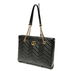 グッチ / GUCCI GGマーモント チェーン トートバッグ 524578