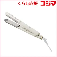 【 新品 未開封 】   アイリスオーヤマ ストレートアイロン 2WAY ストレート&カール micola ミコラ 120℃～200℃ 海外対応 交流(コード)式 オフホワイト HIR-MS201-W 未使用 送料無料のサムネイル