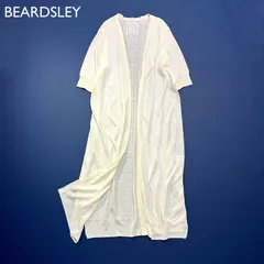 【新品未使用】ビアズリー　リネン羽織り　チャコールグレー 2025年最新】リネン カーディガン ビアズリーの人気アイテム