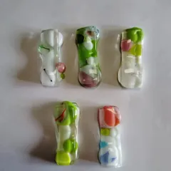 箸おき　ガラス　フュージョング　ステンドグラス