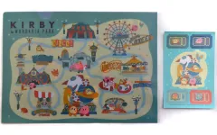 【中古】クリアファイル 集合(園内マップ)/A4クリアファイル＆ステッカー おもいでいっぱい☆ステーショナリー 「一番くじ 星のカービィ WELCOME TO THE NEW PARK!」 H賞