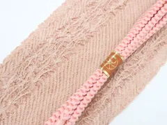 【一輝堂】和装小物 帯締め帯揚げセット 丸組 中抜き絞り 帯締 帯揚 25w10-12801