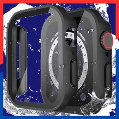 【特価商品】アップルウォッチ用 45mm ケース 防水 ケース 一体型 新デザイン 3D直角エッジ 9/8/SE/7/6/5/4 超薄型 PC+ガラス素材 Series 高透過率 対応 対応 Apple Watch Watch カバー 全面保護 Apple 装