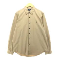 古着 ラルフローレン Ralph Lauren CUSTOM FIT 長袖 ボタンダウンシャツ メンズL相当/eaa475244