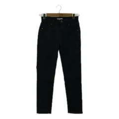 YANUK / ヤヌーク | RUTH スリム テーパード ブラックデニムパンツ | 22 | ブラック | レディース