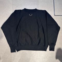 READY MADE レディメイド 23AW M-NECK SWT SMILE スウェット RE-CO-BK-00-00-246 ブラック size:XL 【表参道A07】