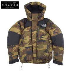 THE NORTH FACE ノースフェイス 新品同様 THE NORTH FACE ノースフェイス TNFカモ バルトロライトジャケット メンズ カーキ×ブラック S ND92241 S