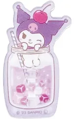 【中古】シール・ステッカー クロミ パープル 「サンリオキャラクターズ トレーディングキーリングステッカー」