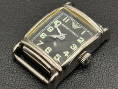 EMPORIO ARMANI アルマーニ　腕時計　電池切れ　動作未確認　ジャンク扱い　C-0-0