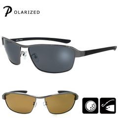【新品】 偏光サングラス メンズ メタル cf-2 偏光 サングラス 男性用 UVカット [  釣り用・フィッシング ゴルフ ドライブ 運転用 タウンユース などに おすすめ ]