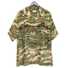 KAPITAL　キャピタル　カモフラアロハシャツ　K2006SS207　8054000206582