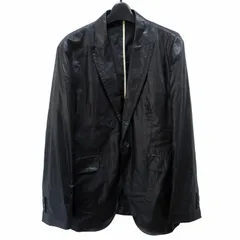美品 EPOCA UOMO ラムレザージャケット　46 M 黒 ブラック ラムレザージャケット(ジャケット)｜EPOCA UOMO(エポカ ウォモ