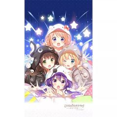 [중고] 안아 베개 커버 시트 블랭킷 코코아 & 리제 & 센야 & 샤로 시트 [주문은 토끼입니까? BLOOM]