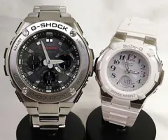 恋人たちのGショックペアウォッチ G-SHOCK BABY-G  カシオ 2本セット  電波ソーラー GST-W110D-1AJF BGA-1100GR-7BJF  ラッピング無料