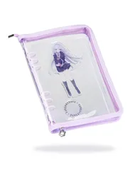 新品 アクスタケース アクスタ収納ファイル アクリルスタンドバインダー a5 6穴 ポケットリフィル10枚入り 推し活グッズ 持ち歩く (パープル)