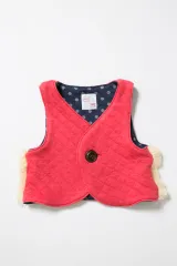 munch!/キルトフリンジベスト 新品子供服90 キッズ 女の子 男の子