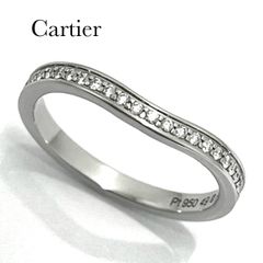 Cartier/ カルティエ バレリーナカーブ ハーフエタニティ ダイヤ
