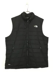 古着 TNF The North Face 550 フィルパワー ダウン ベスト 黒 XL 古着 